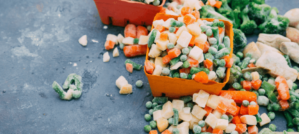 Verduras congeladas