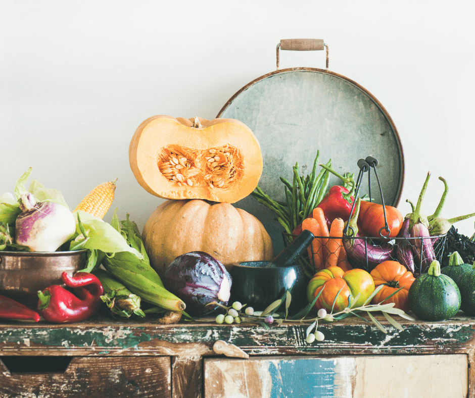 Alimentos de temporada par ael otoño