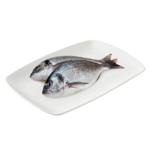 Dorada entera eviscerada