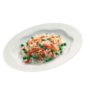 Arroz 5 delicias con gamba