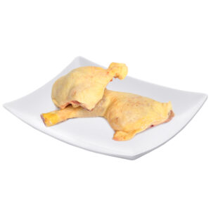 Trasero de pollo amarillo