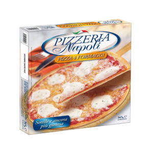 Pizza  napoli 4 quesos