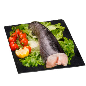 Merluza austral nº 5. Pescada con anzuelo y congelada a bordo.
