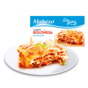 Lasaña boloñesa sin gluten
