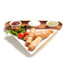 Tequeños de jamón y queso