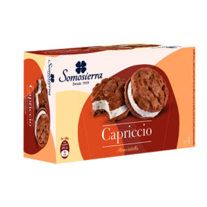 Sandwich cookie stracciatella. pack 4 unidades