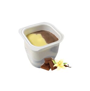 Vasito vainilla y chocolate