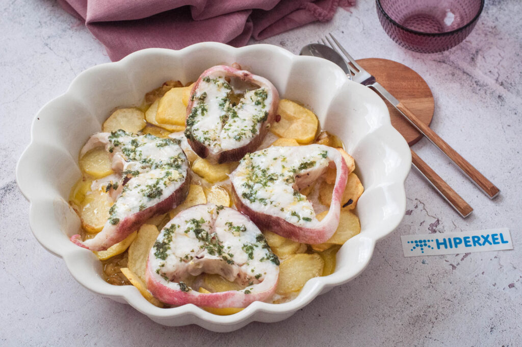 Rosada al horno